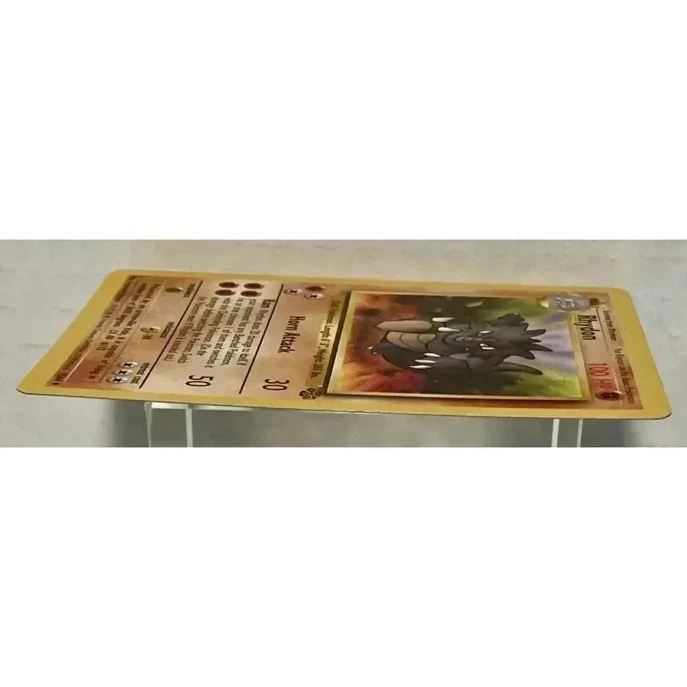 Rhydon 45/64‎ Pokemon Card Vintage Jungle Unlimited Uncommon LP